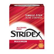 【买3付2】Stridex 水杨酸棉片 去黑头闭口 强力型 90片