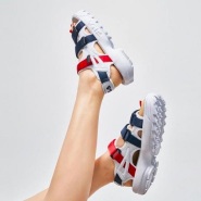 【额外7.5折】Fila 斐乐 Disruptor Athetic 女子厚底凉鞋