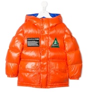 MONCLER KIDS Outdoors贴花羽绒夹克