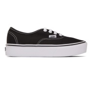 Vans Authentic 黑色系带滑板鞋