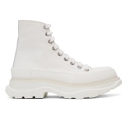 Alexander McQueen 白色 Tread Slick 厚底高帮运动鞋