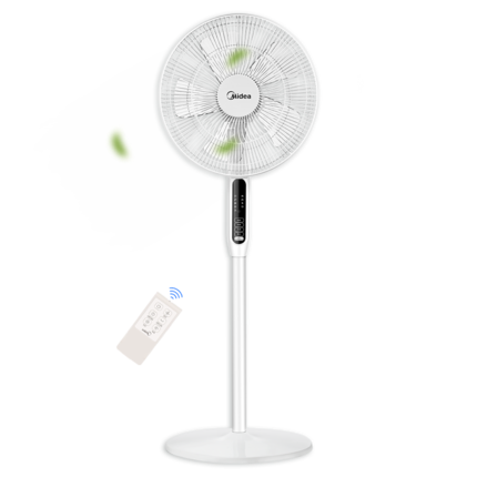 美的电风扇落地扇家用静音立式大风力电扇台式扇摇头节能省电遥控