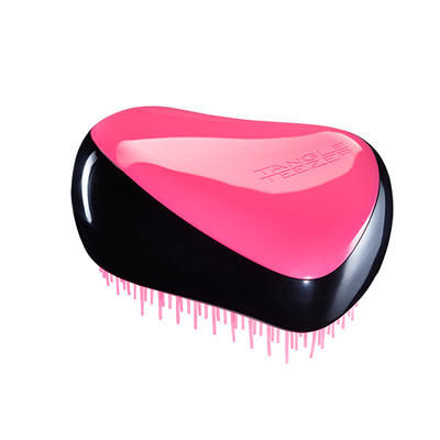 Tangle Teezer 美发梳豪华便携款-粉黑色