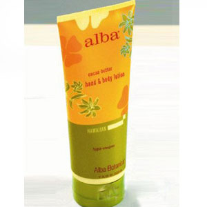 alba botanica可可脂润肤乳