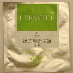 伶采绿茶清新净痘面膜