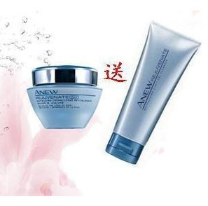 雅芳 AVON化妆品雅芳新活焕颜防护日霜送矿物洁容霜