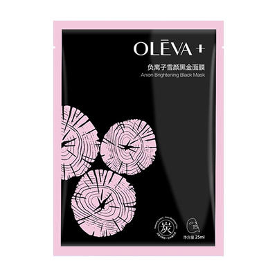 OLEVA+负离子雪颜黑金面膜