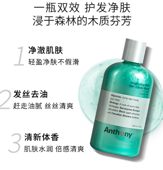 anthony洗发沐浴露怎么样？anthony洗发沐浴露好用吗